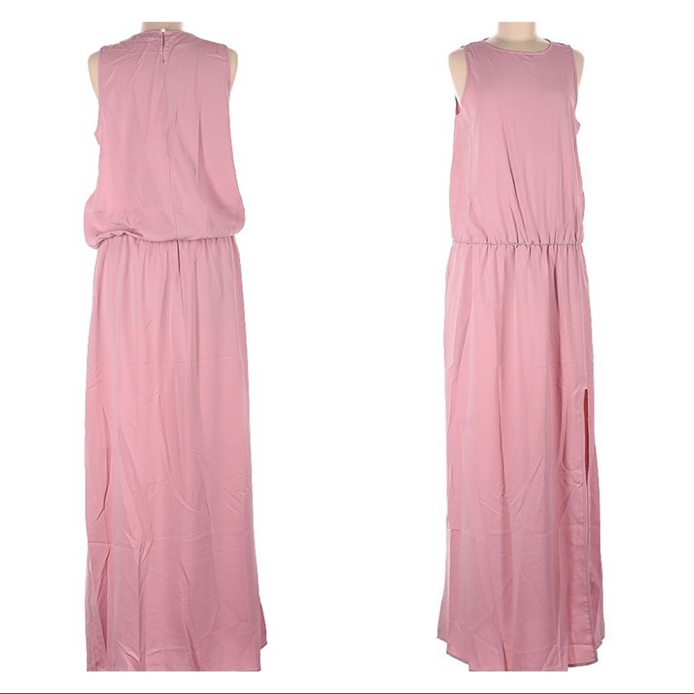 Gently used pink maxi dress